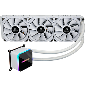 White 360mm aio Liquid Cooler-LIQTECH II 360